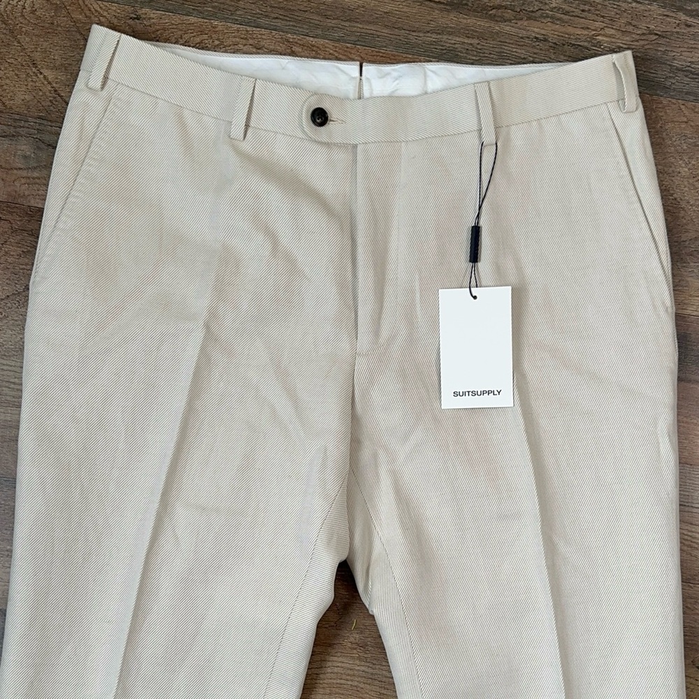 New, SUITSUPPLY Custom Made Men’s Trousers size 36x35 - Picture 2 of 10